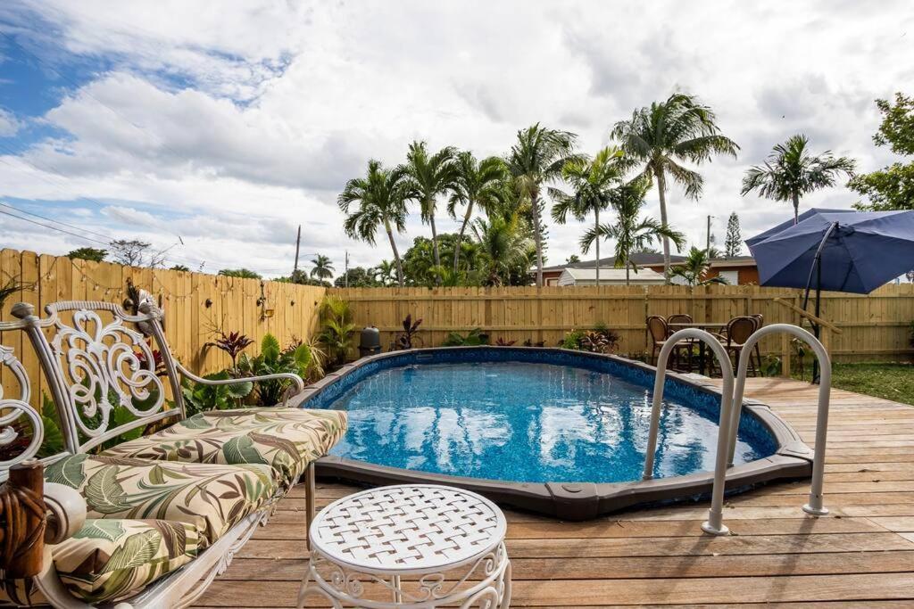 Tropical Pool Luxury Home Best Location Beaches Restaurant Hard Rock Fun Hallandale Beach Eksteriør bilde